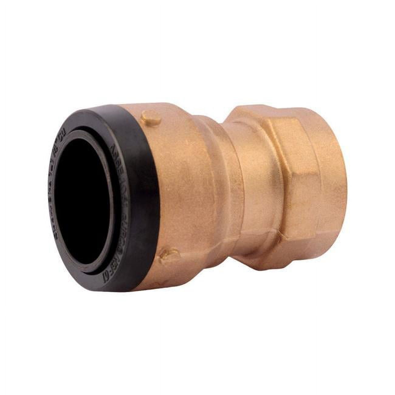 1 x 1.25 in. Push to Connect Female Connector, Assorted