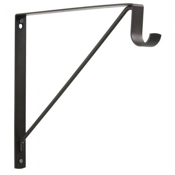 1 x 1.312 in. Round Orb Rod & Shelf Bracket