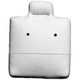 thumbnail image 1 of 1" x 1" Puff Pad Earring Card Jewelry Display Pack of 100 - White Plain, 1 of 2
