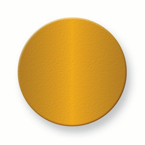 1 x 1 Round Polished Brass Plates-Sets of 6 GM3723