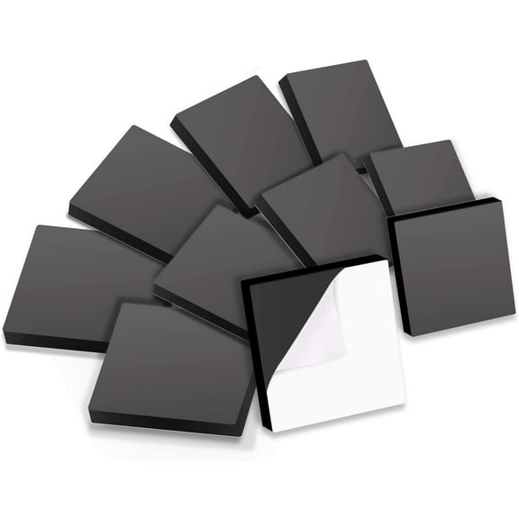 1" x 1" Self Adhesive Magnets - Pack of 25 - Small Squares - 60mil