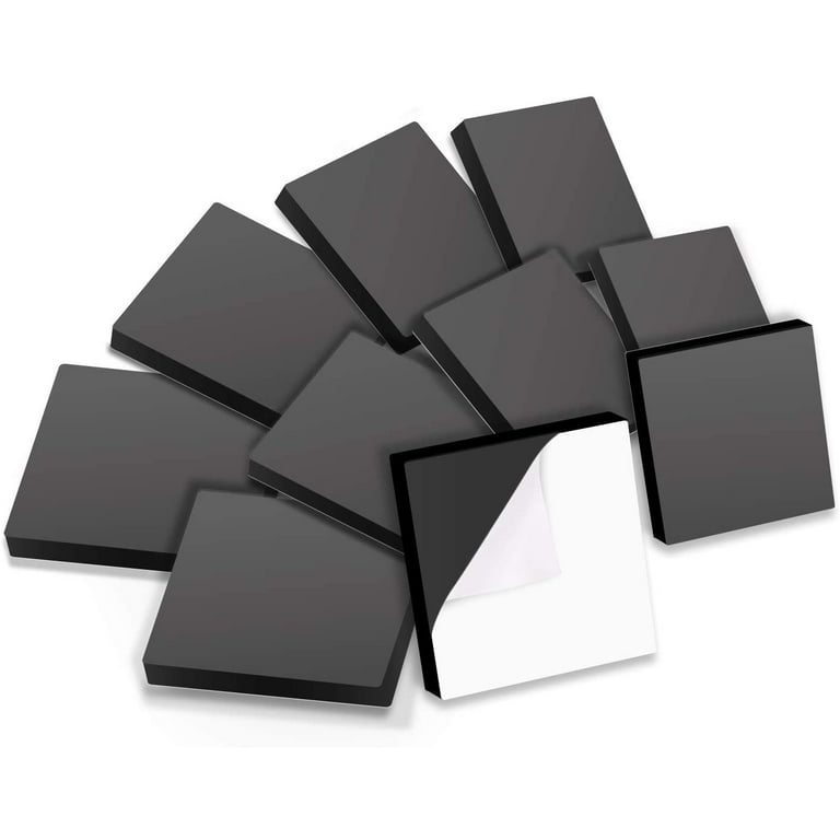 1 x 1 Self Adhesive Magnets - Pack of 50 - Small Squares - 20mil