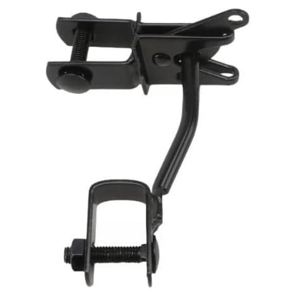 1" x 1" Square Hinge Steel Gravity for Steel Gates (Powder Coated Black)