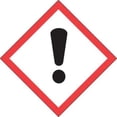 thumbnail image 1 of 1 x 1 in. Pictogram - Exclamation Mark Labels, Black, Red & White - Roll of 500, 1 of 1