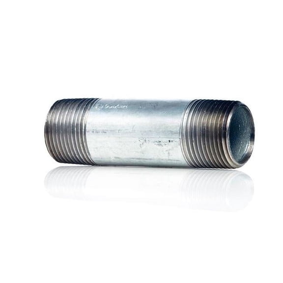 1 x 10 in. Galvanized Nipple