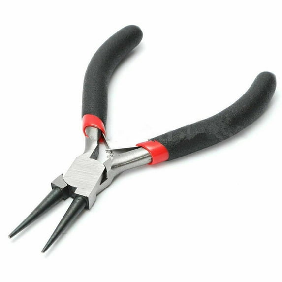1 x 115mm Mini Wire Cutter Pliers Hand Tools Kit Jewelry Round Nose Making Beading