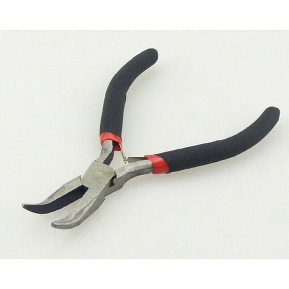 1 x 115mm Mini Wire Cutter Pliers Hand Tools Kit Jewelry Round Nose Making Beading