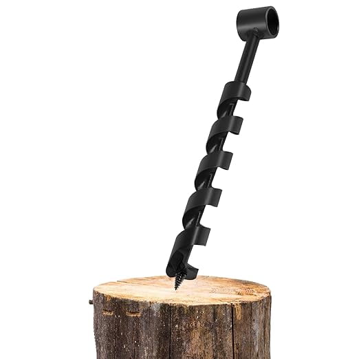 1" x 12" Heavy Duty Handmade Scotch Eye Wood Auger Drill Bit 1 Inch Hand Manual