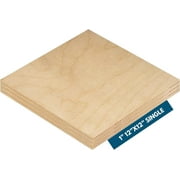 1" x 12" x 12" Baltic Birch Plywood   B/BB Grade Single Perfect for Arts and Crafts, School Projects and DIY Projects, Drawing, Painting, Wood Engraving, Wood Burning and Laser Projects