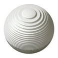 thumbnail image 1 of 14" X 12" White Round Outdoor Ball With Lines And Light, 1 of 3