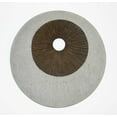 thumbnail image 1 of 1" x 14" x 14" Brown & Gray Round Ribbed  Wall Decor, 1 of 2