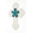 thumbnail image 1 of 1" x 15.75" x 23.75" White Rustic Cross Wooden - Wall Decor, 1 of 2