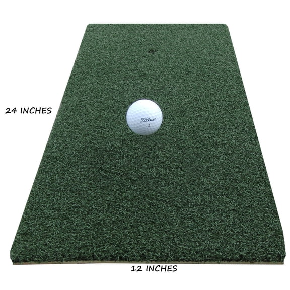 1' x 2' Golf Turf Grass Chipping Mats Driving Range Practice Mat With 5mm Foam