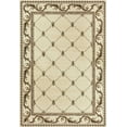 thumbnail image 1 of 1' x 2'  Polypropylene Ivory Area Rug, 1 of 3