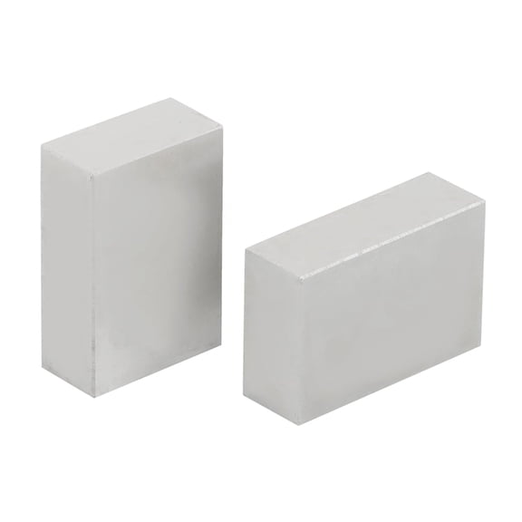 1 x 2 x 3 Inch Parallel Metal Block Set No Holes Matched Pair Hardened Steel Precision 0.0001 Inch Machinist Milling Tool