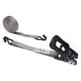 thumbnail image 1 of 1" x 20' Rubber Coated Ratchet Strap w/ Vinyl Coated Wire Hooks, 1 of 7