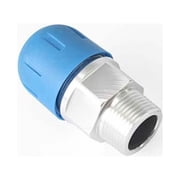 RapidAir FastPipe Threaded Adapter Fitting, 1in. Fastpipe x 3/4in. male NPT, Model# F2118