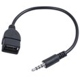 thumbnail image 1 of 1 x 3.5 mm plug USB cable-black, 1 of 8