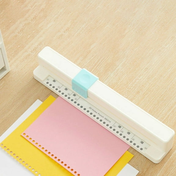 1 x 30-hole sliding punching machine-White & Blue
