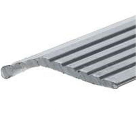 1" x 36" Satin Silver Carpet Bar Fluted