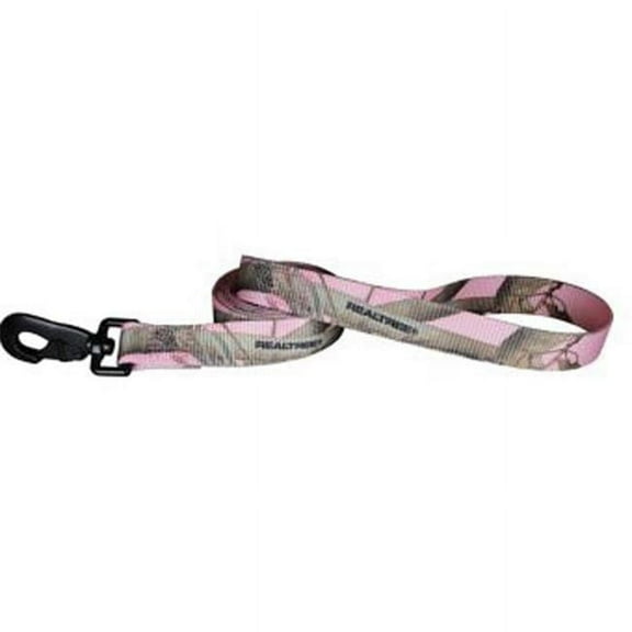 1 x 4 ft. Nylon Pink Camo Lead