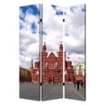 thumbnail image 1 of 1" x 48" x 72" Multi Color Wood Canvas Russia  Screen, 1 of 3