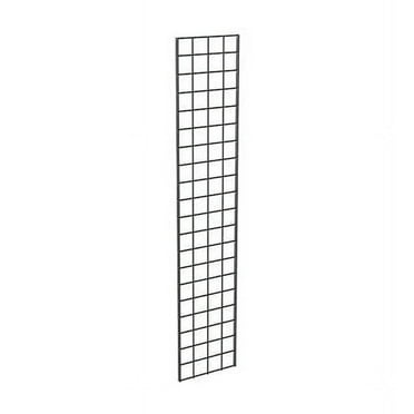 1 x 5 ft. Grid Panels  Black - Semigloss  Pack of 3