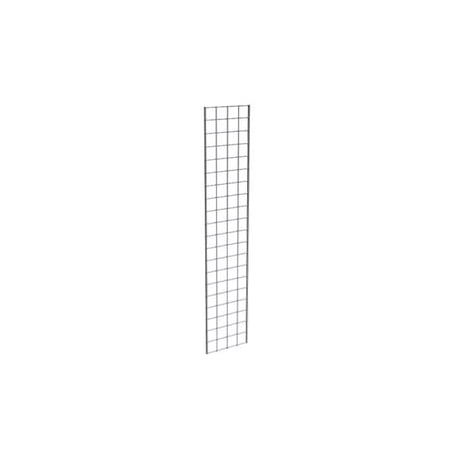 1 x 5 ft. Grid Panels - Chrome Pack of 3