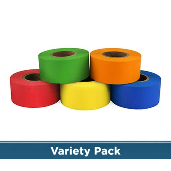 1" x 500" Removable Tape Variety Pack