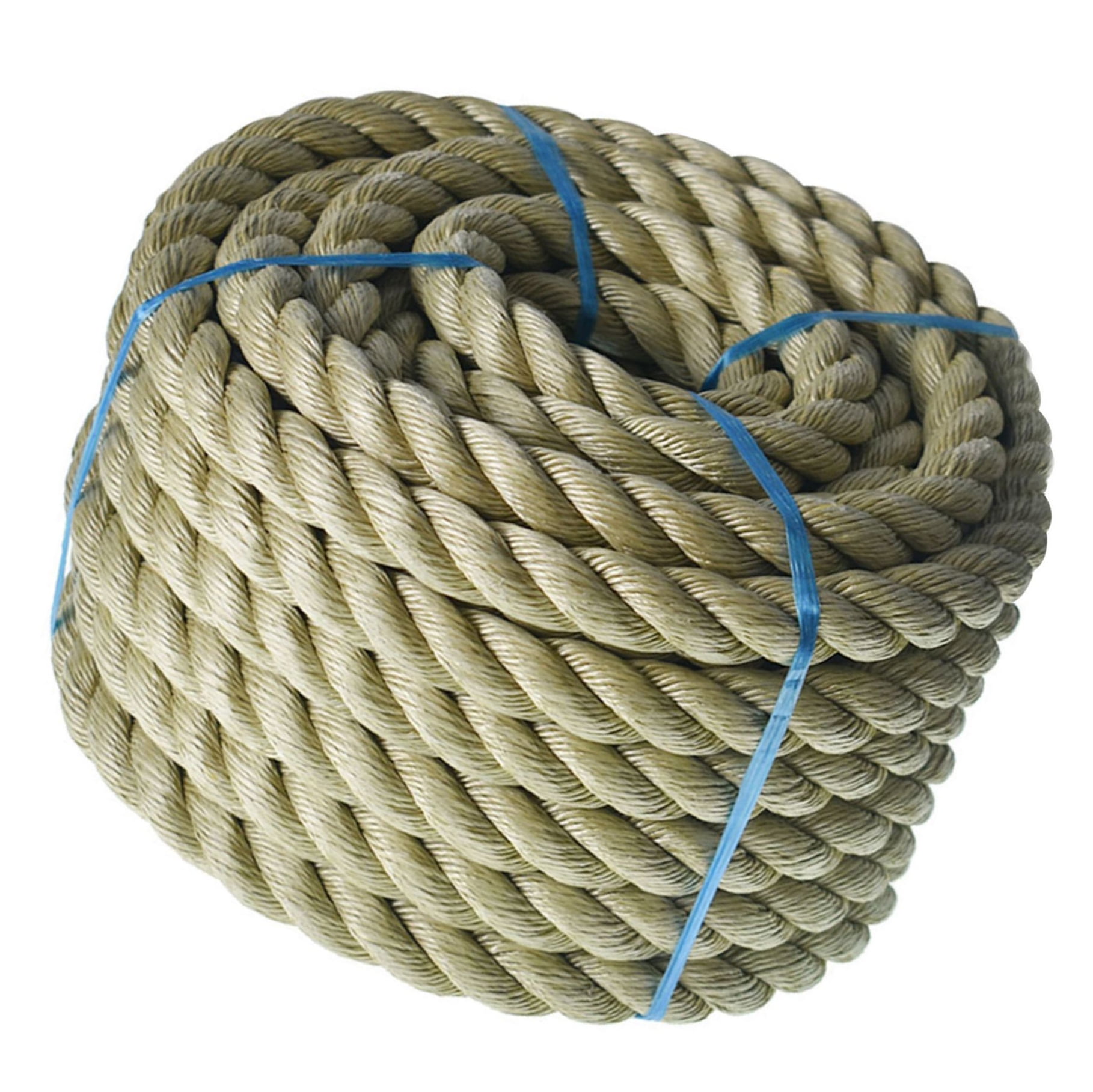Wellington 1/4 in. D X 100 ft. L Brown Twisted Polypropylene Unmanilla Rope Wellington 1/4 in. D X 100 ft. L Brown Twisted Polypropylene Unmanilla Rope