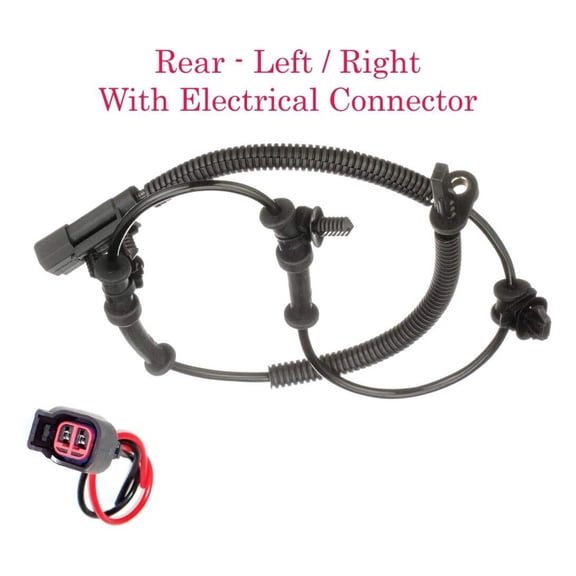 1 x ABS Wheel Speed Sensor W/Connector Rear Left or Right Fits: Dodge Jeep 11-20