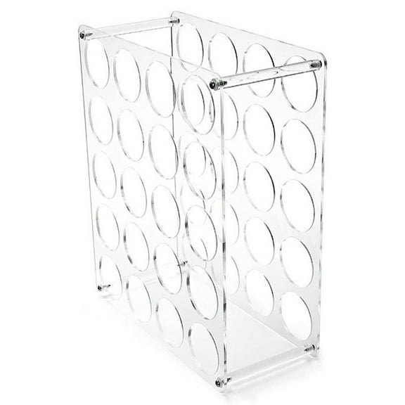 1 x Acrylic Vinyl Storage Rack-Transparent
