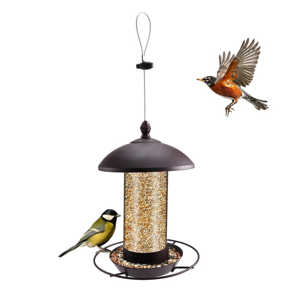 1 x Bird Feeders for Outdoors-As Shown