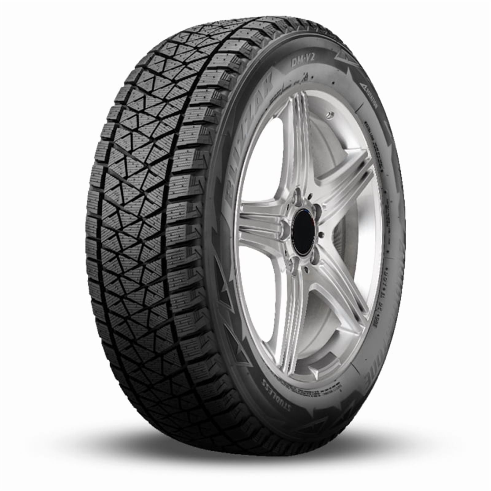 1 Bridgestone BLIZZAK DM-V2 235/60R18 107S High Performance Winter Snow Tires BR015862 / 235/60/18 / 2356018