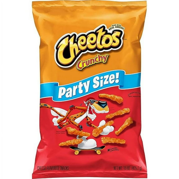 1 x Cheetos Crunchy Pary size Bag, 15 Oz