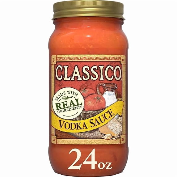 1 x Classico Vodka Sauce Pasta Sauce, 24 oz Jar