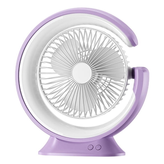 1 x Desk Lamp Fan 1 x Data Cable 1 x Instructions In Chinese And English-Purple