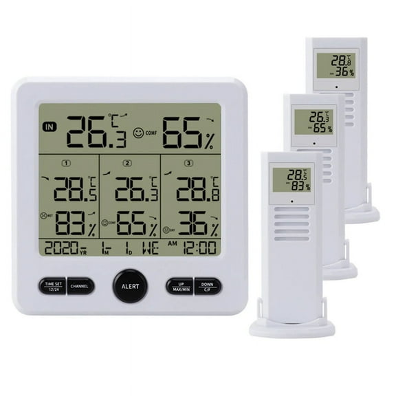 1 x Digital Thermometer(No Battery) 3 x Sub Machines 1 x USB Cable-White