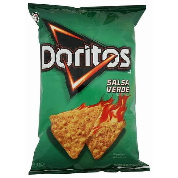 1 x Doritos Tortilla Chips Salsa Verde, 9.25 Oz