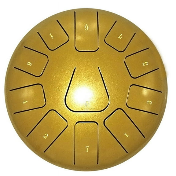 1 x Empty drum with drumstick with storage bag 1 x English manual-Gold