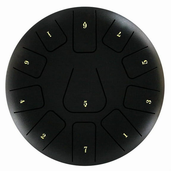 1 x Empty drum with drumstick with storage bag 1 x English manual-Matte Black