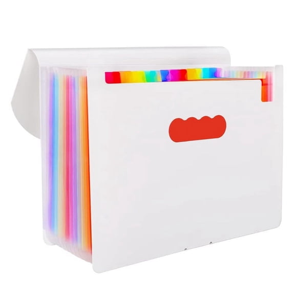 1 x Expanding File Folders-white