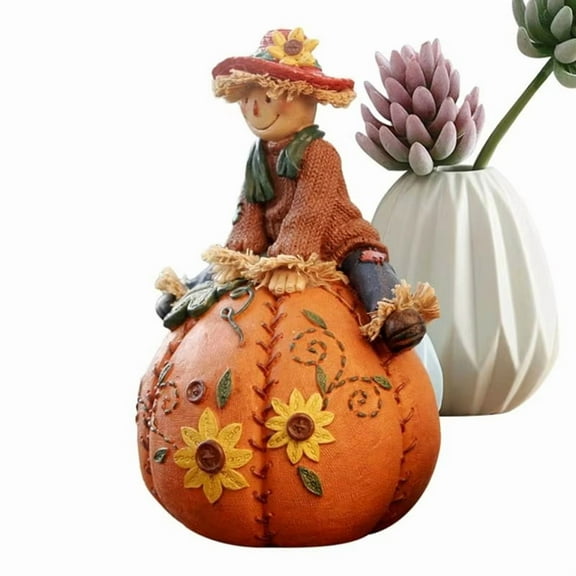 1 x Fall Pumpkin Decor-As Shown