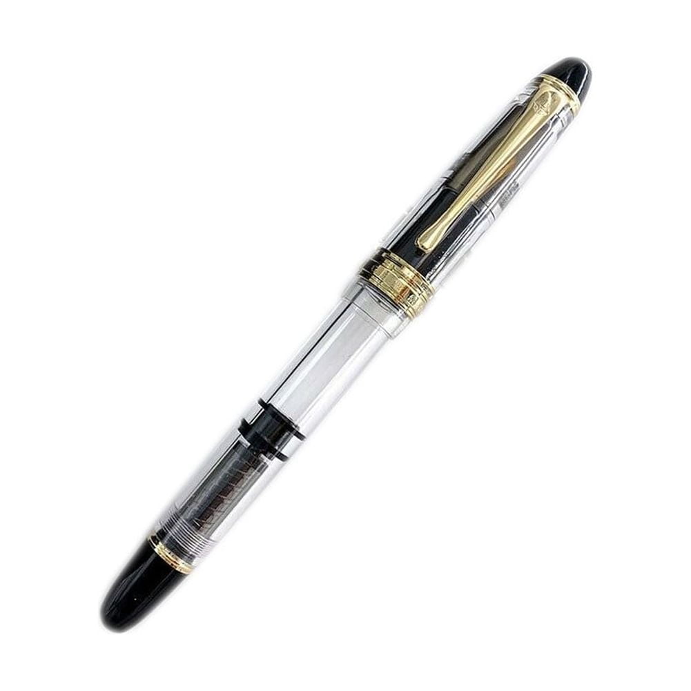 1 x Fountain Pen Golden Clip EF/M Nib Office/Business/Writing/Students/Calligraphy/Collectibles