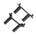 thumbnail image 1 of 1 x Front Shell Column 1 x Rear Shell Column-Black, 1 of 8