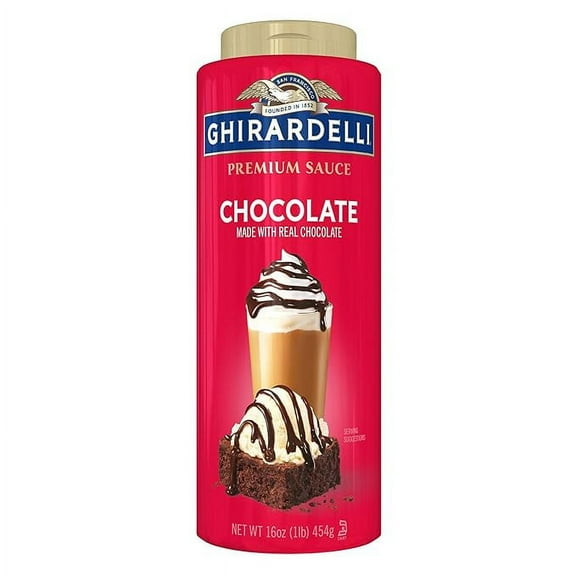 1 x GHIRARDELLI Premium Chocolate Sauce - 16 oz. (454g)