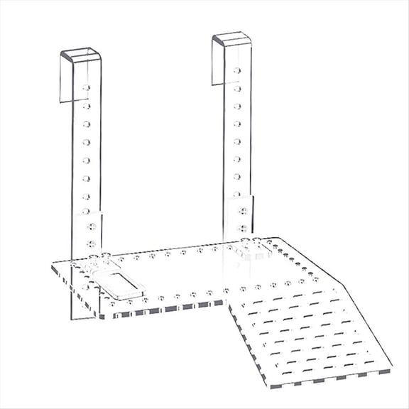 1 x Hanging Turtle Basking Platform-Transparent