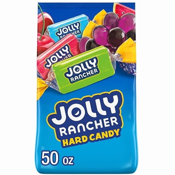1 x JOLLY RANCHER Original Fruit Flavored Hard Candy Bulk Bag, 50 oz