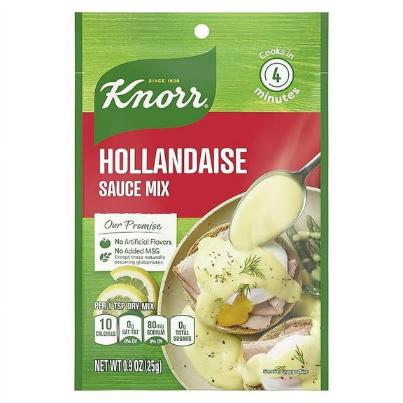 1 x Knorr Sauce Mix Sauces For Simple Meals and Sides Hollandaise No Artificial Flavors, No Added MSG 0.9 oz