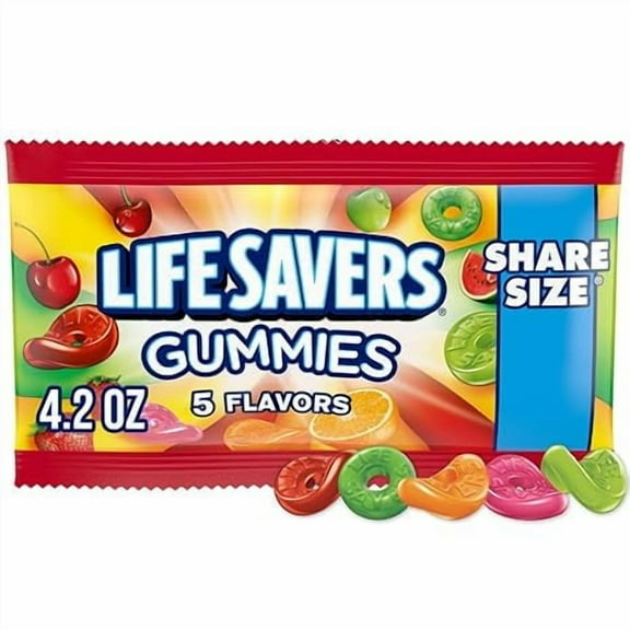 1 x Lifesavers Gummies, 5 Flavors, 4.2 oz